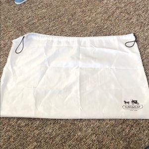 Coach large bag dust bag travel tote laundry bag